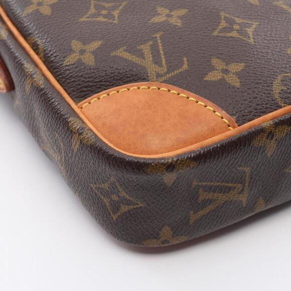 LOUIS VUITTON Brown Monogram Leather Shoulder Bag - Picture 7 of 11